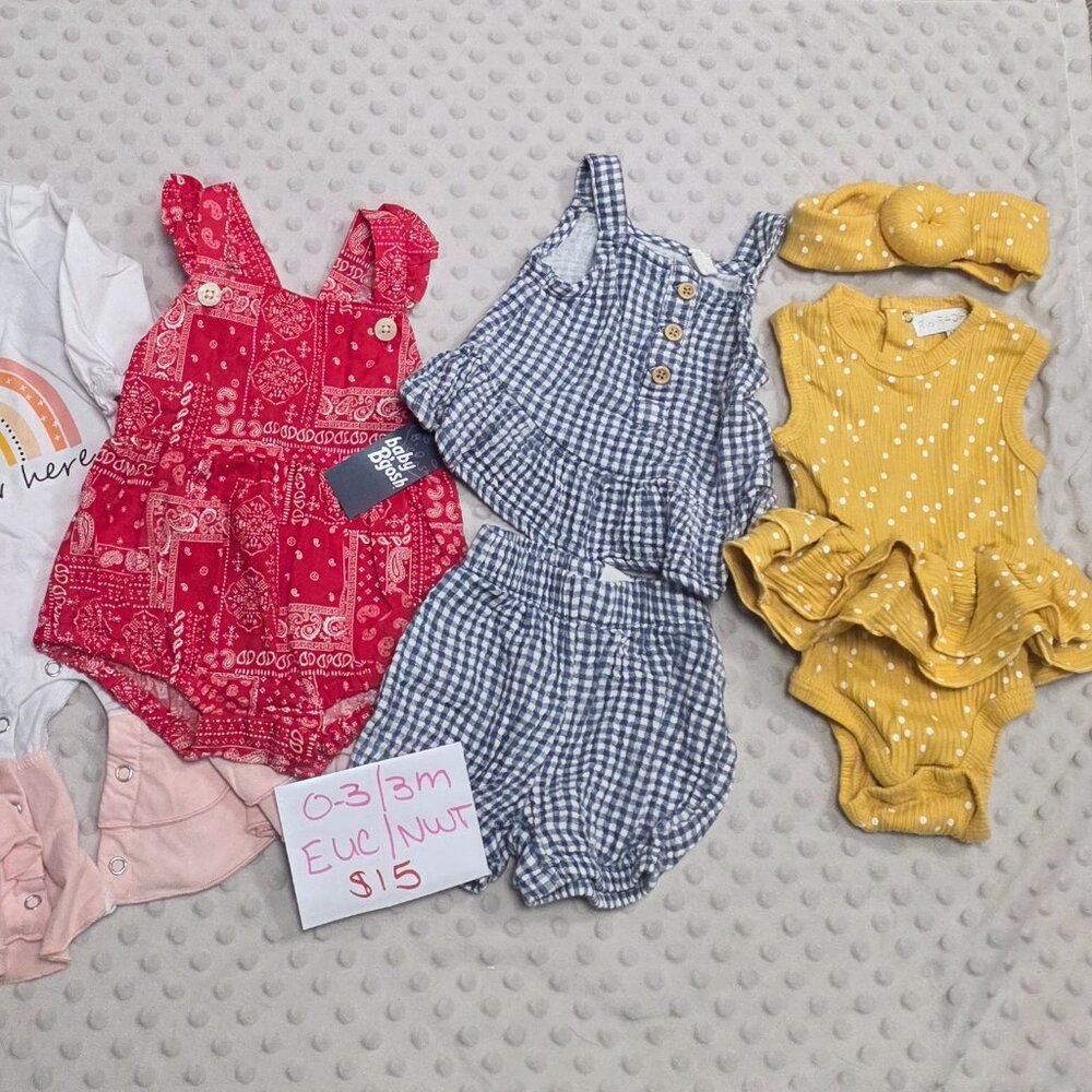 Baby Romper Lot 3 Months 0-3 Months